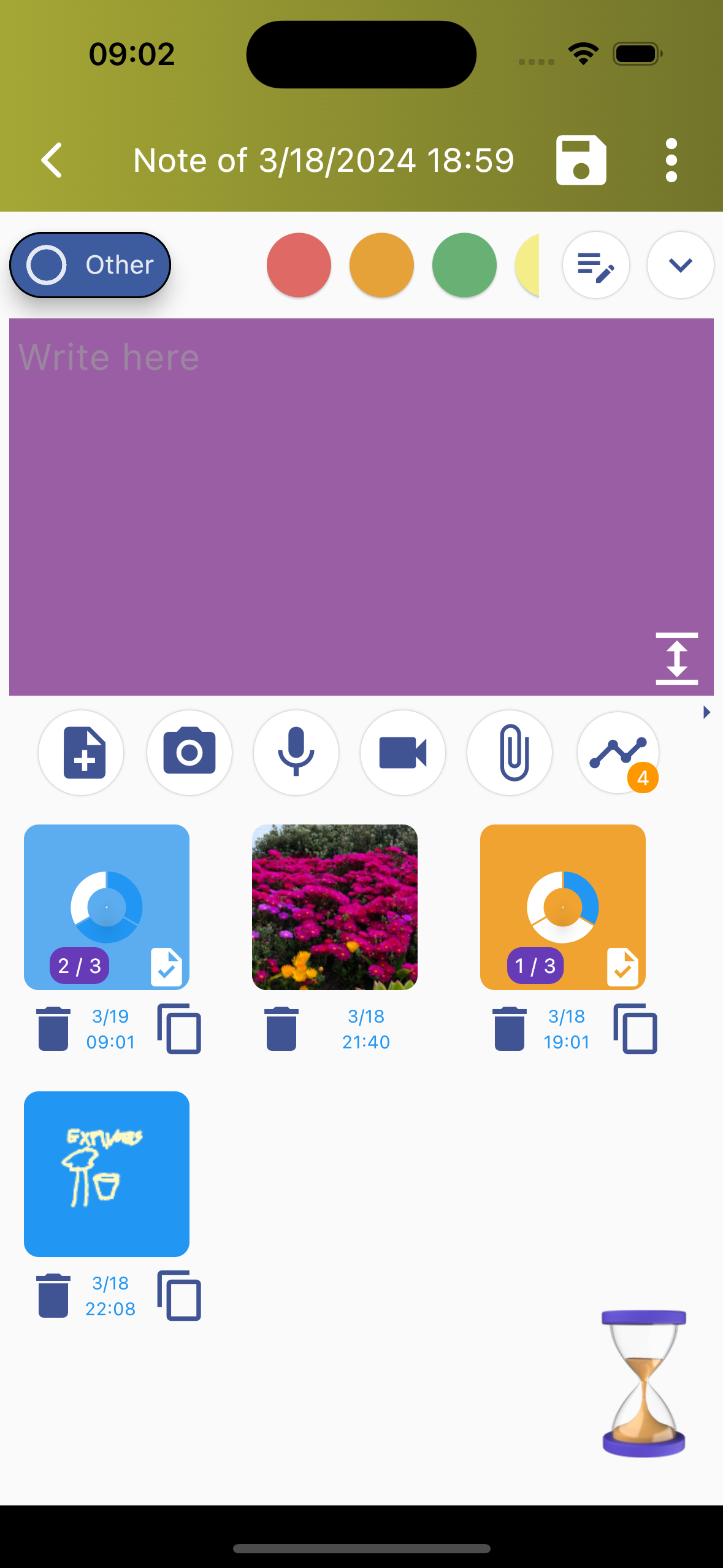 Expinotes - Schrijf freehand -notities met vervaldatums media 4