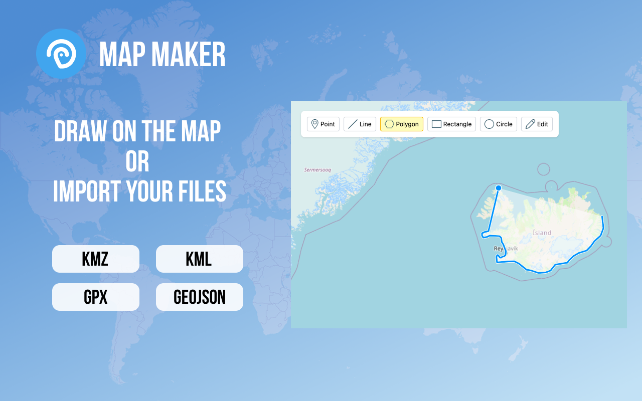 Map Maker - dessiner et modifier les données spatiales media 3