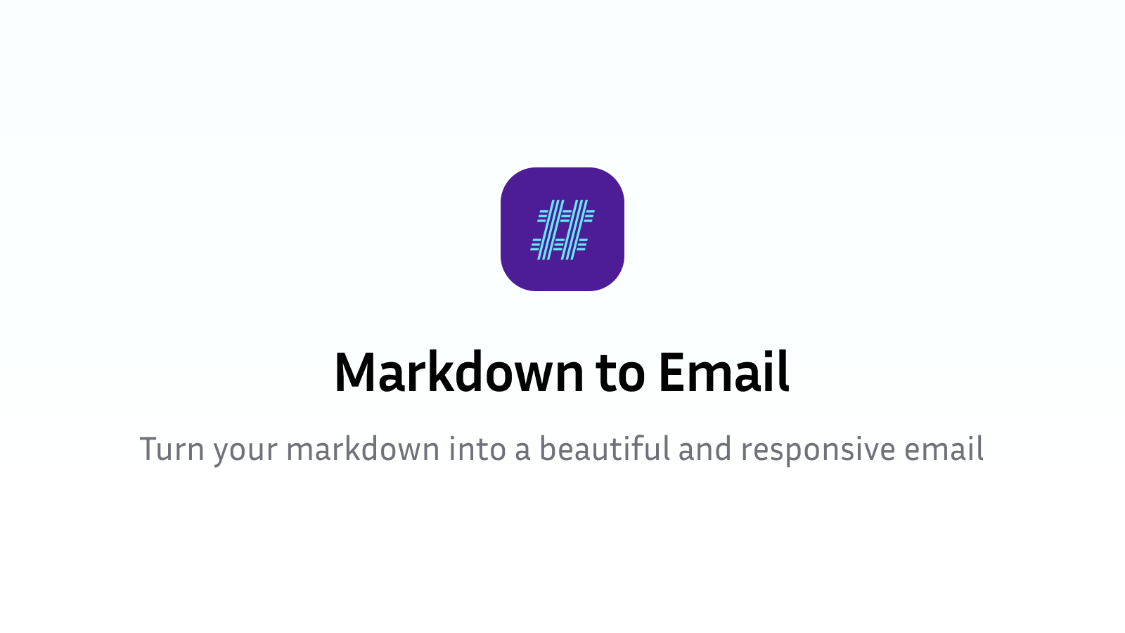 Markdown to Email gallery image
