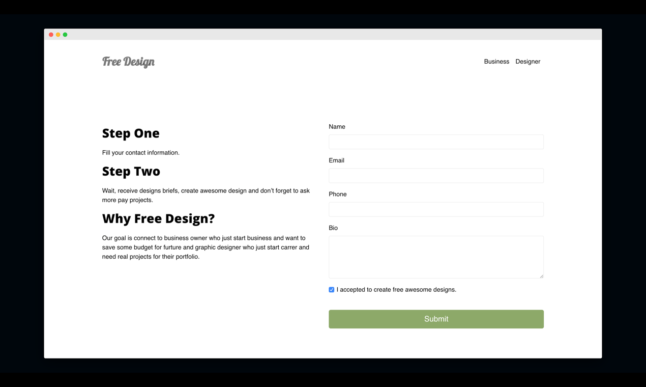 Free Design gallery image