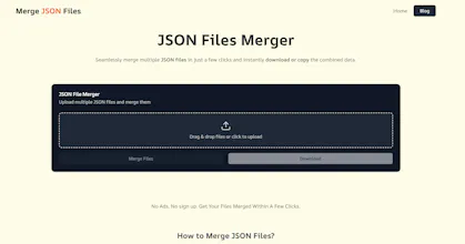 Merge JSON Files gallery image