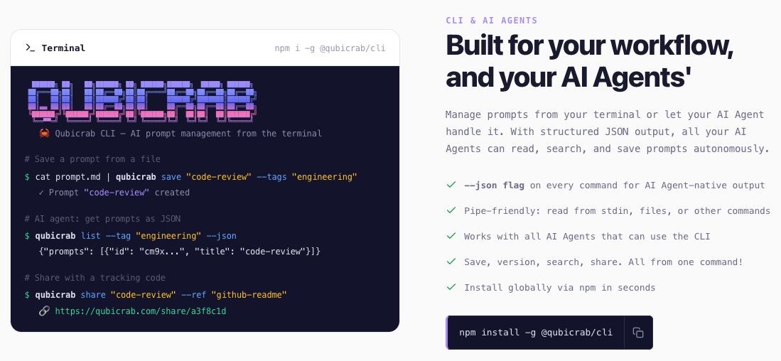 Qubicrab gallery image