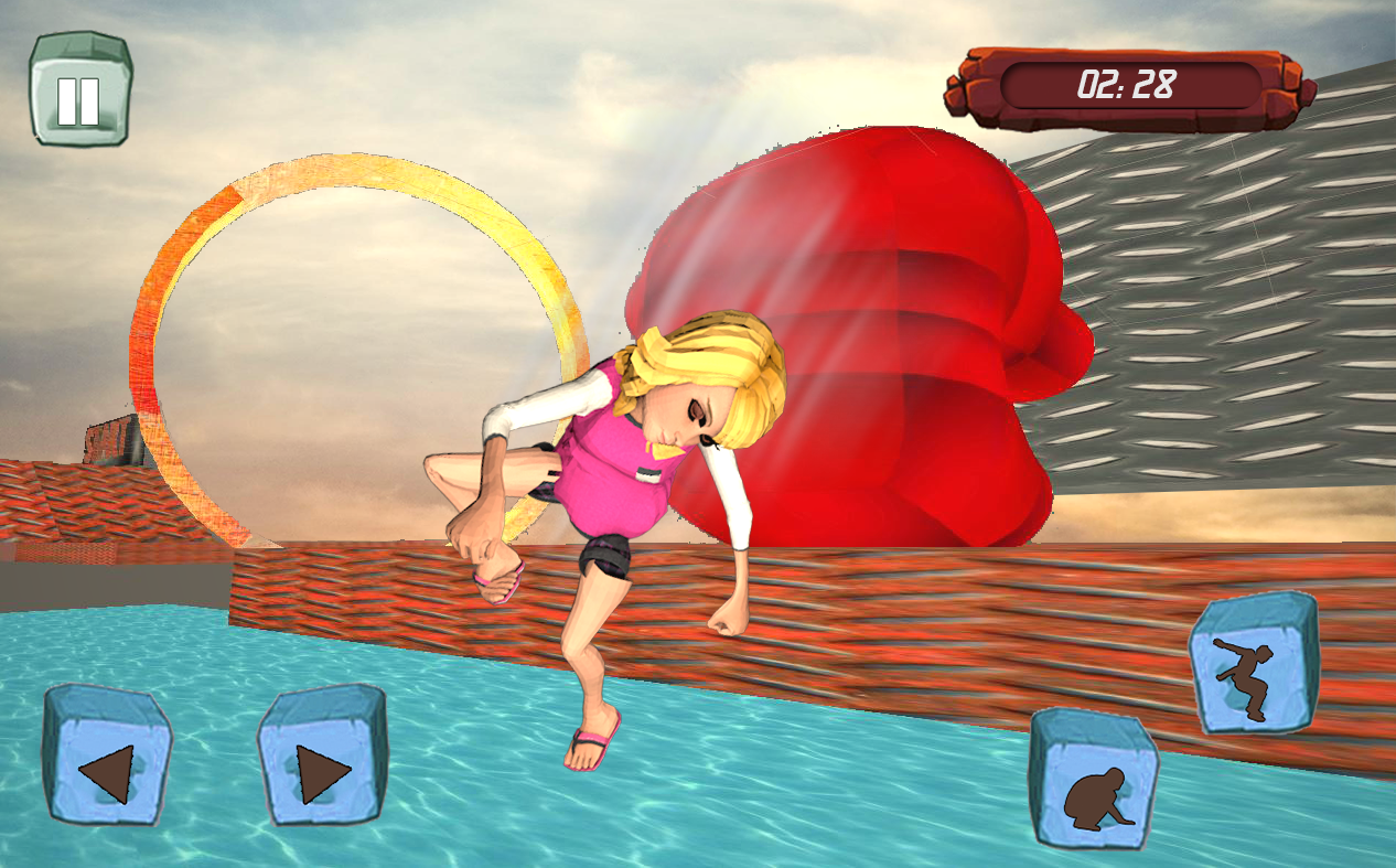 Real Stuntman Water Run 2017: Hard Running Game gallery image