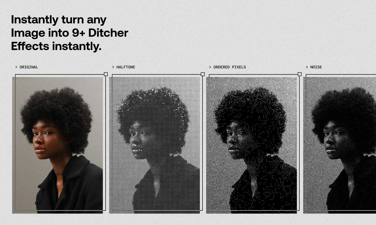 Instant Dither Design Generator gallery image