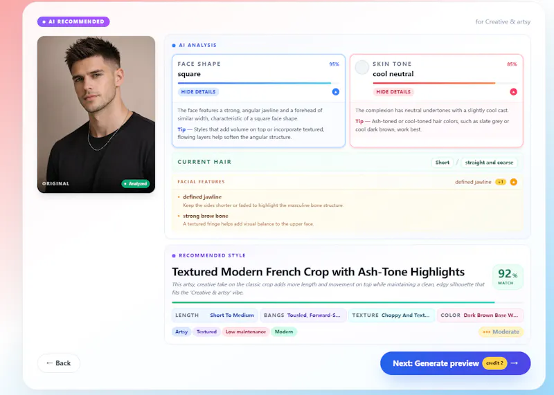 AI Hairstyle Try On screenshot 3