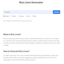 Rizz Lines Generator gallery image