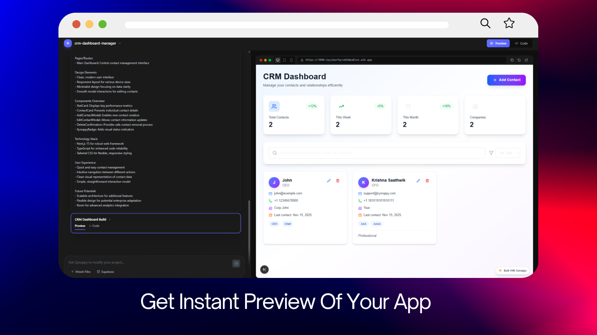 Synoppy - Screenshot 3 showing product features and functionality