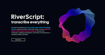 RiverScript gallery image