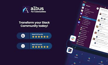 Albus, the intelligent Slack companion, making community interactions more efficient and effective.