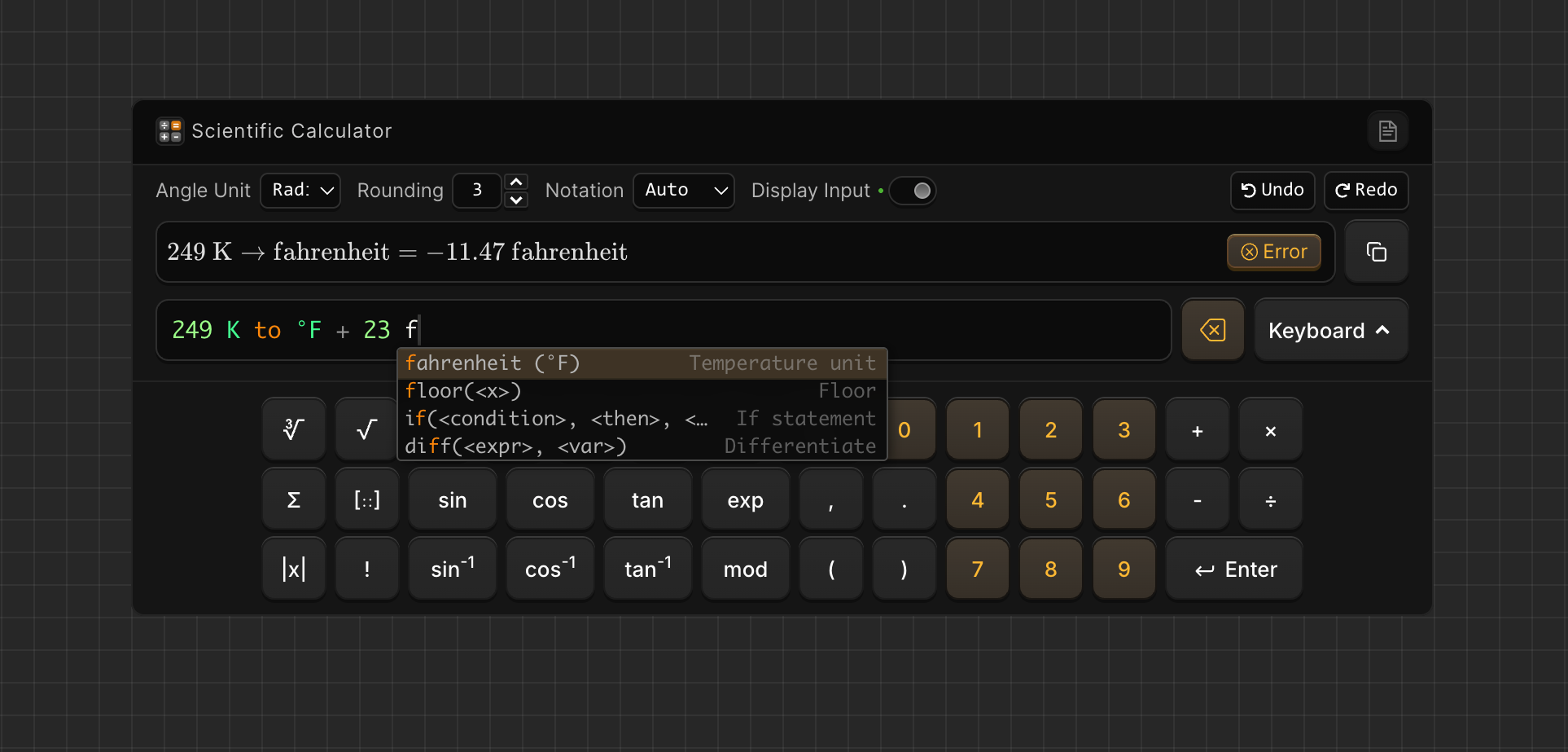 Scientific Calculator - Screenshot 3 showing product features and functionality
