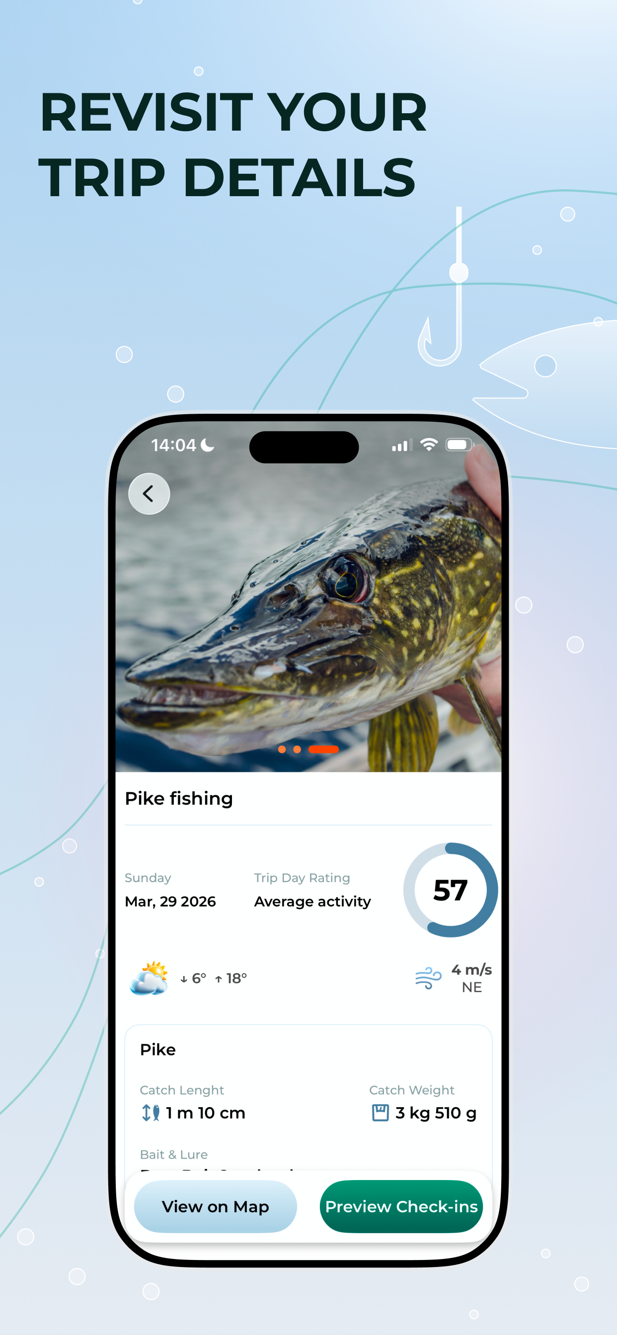 Fish Tracker & Fishing Times gallery image