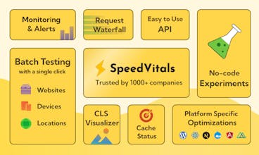 Core Web Vitals concept illustration showcasing different performance factors