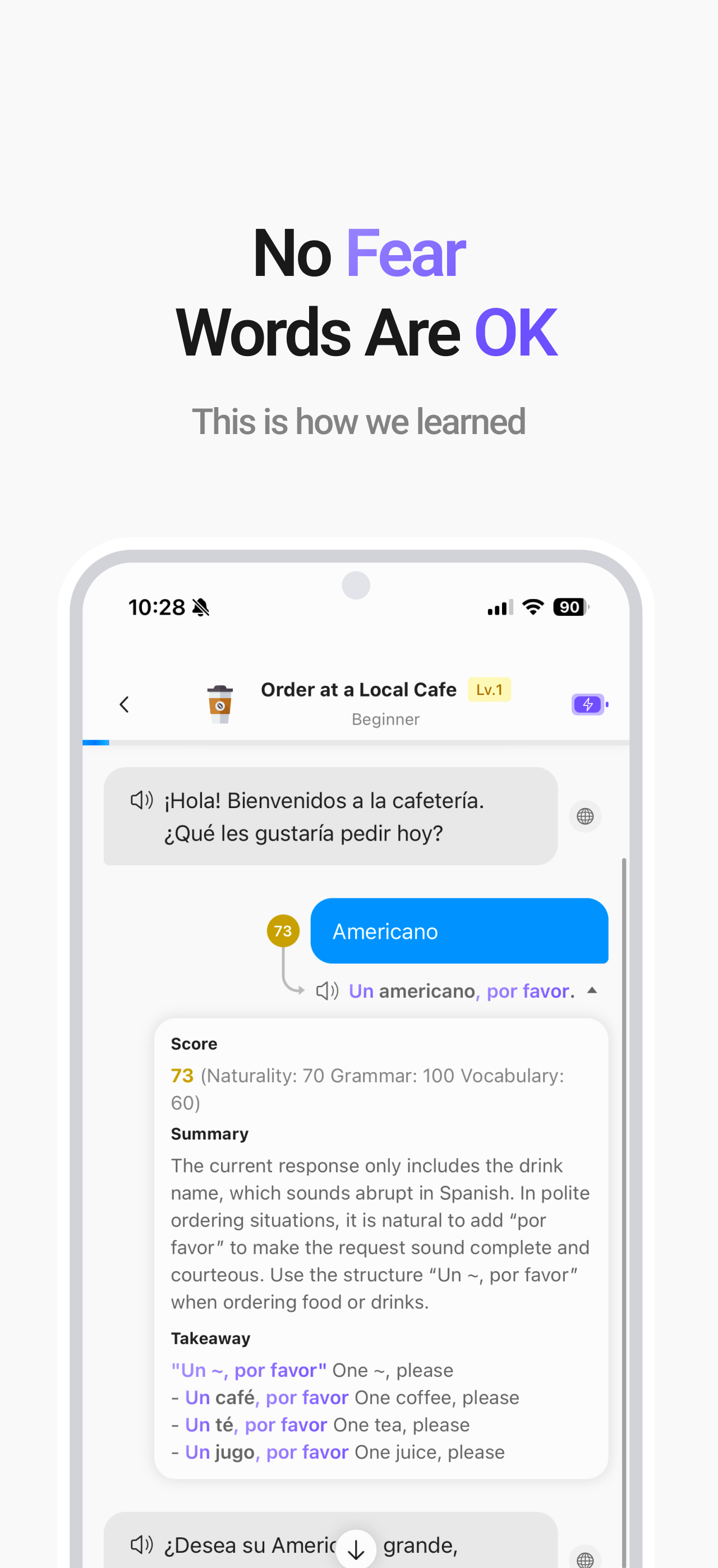 LangTwo - Screenshot 3 showing product features and functionality