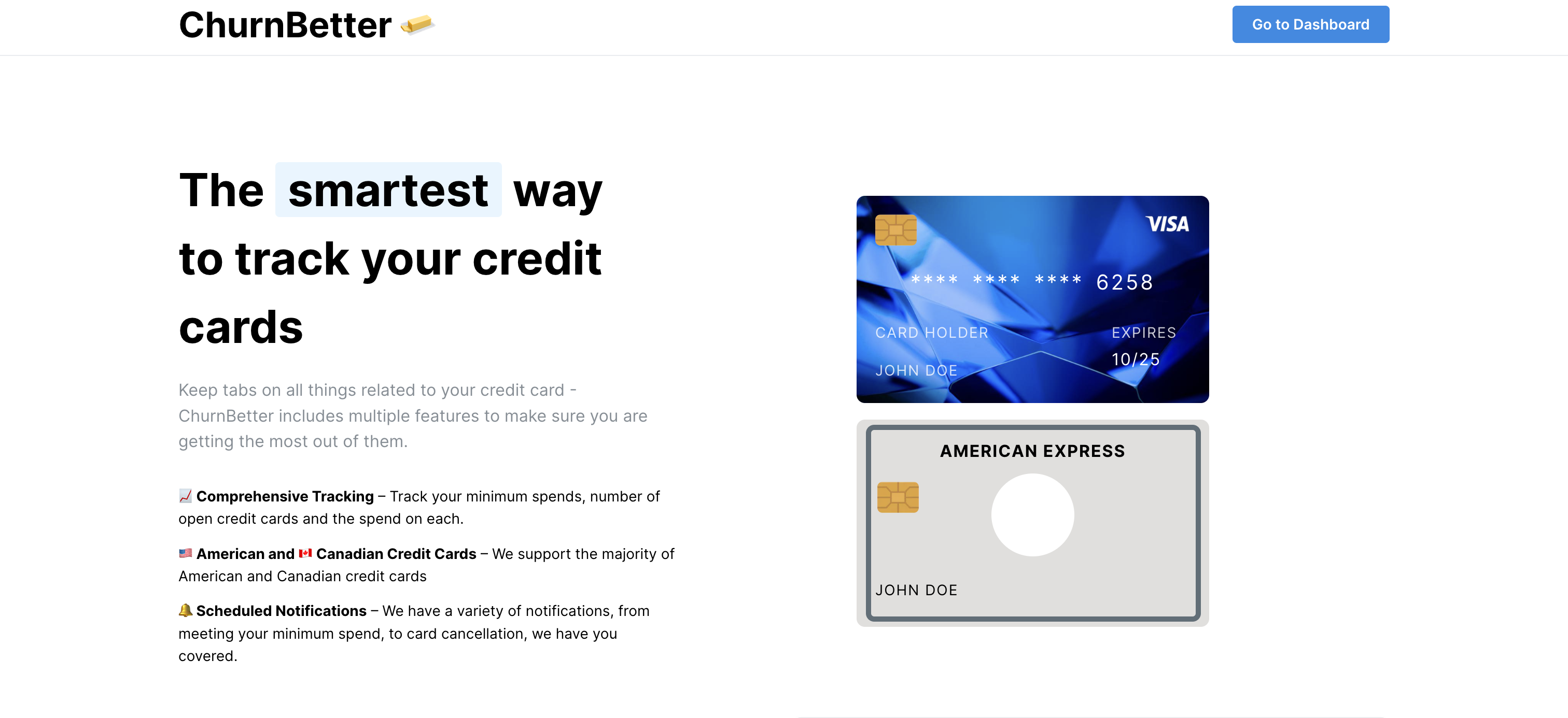 Churnbetter - De eenvoudigste manier om uw creditcardkruiden gewoontes te volgen media 1