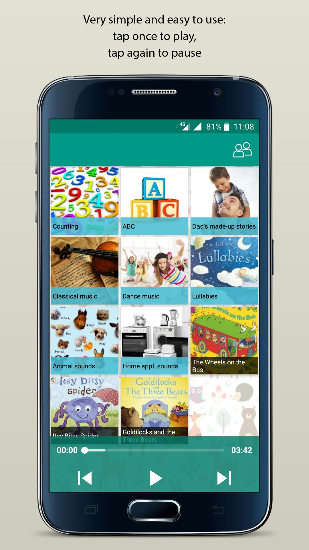 Toddler's Audio Player gallery image
