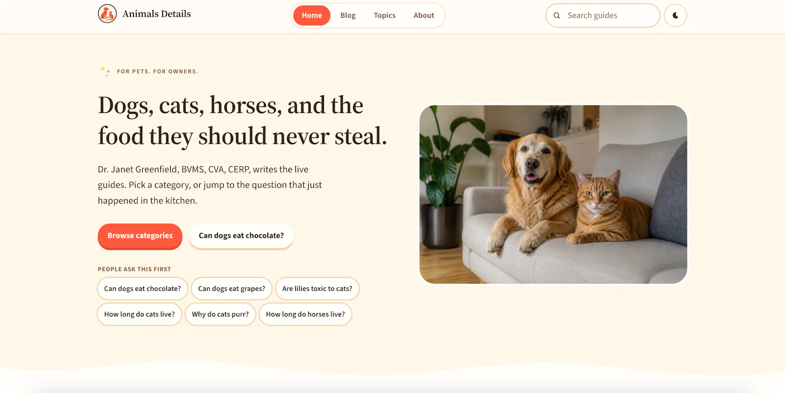 Animals Details screenshot 1