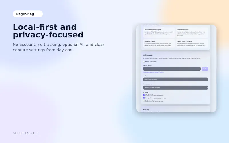 PageSnag screenshot 4