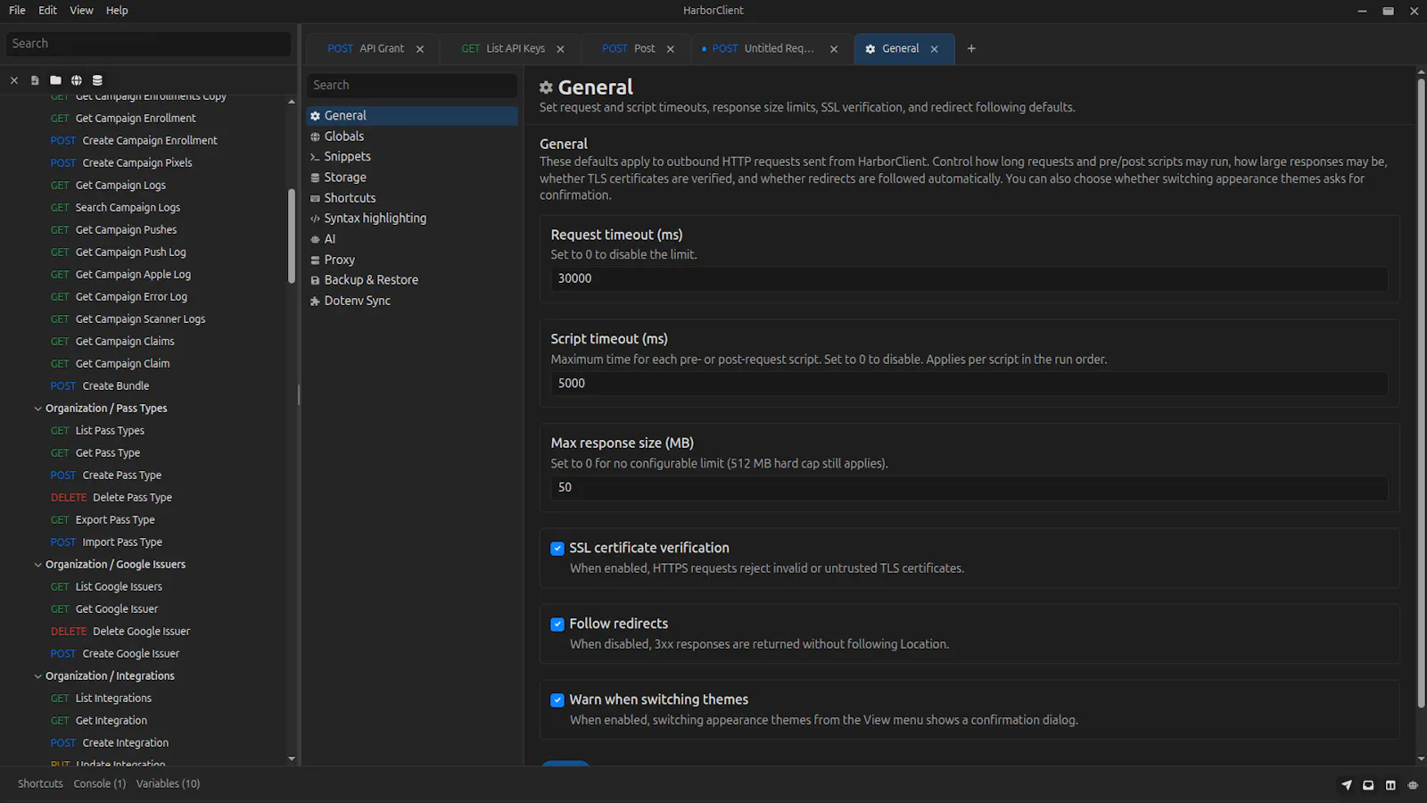 HarborClient screenshot 11