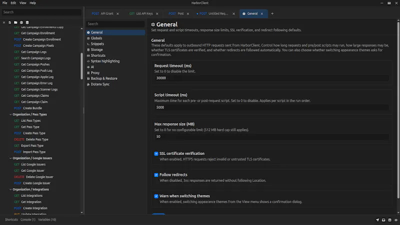 HarborClient screenshot 11