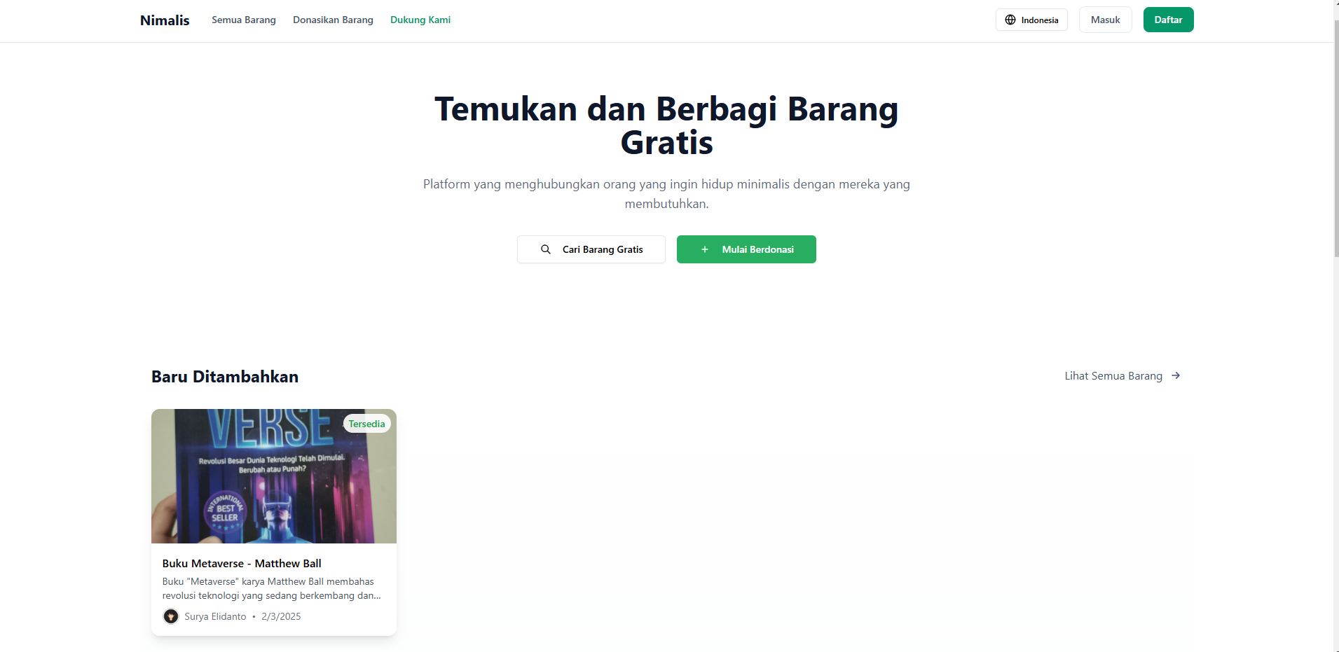 Nimalis - Declutter con propósito: conectar, compartir, simplificar. media 1