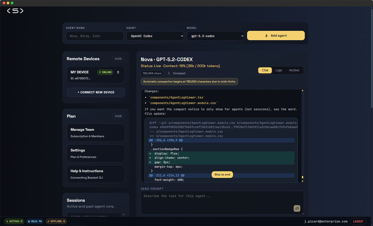 Span - Main product screenshot demonstrating key features and user interface