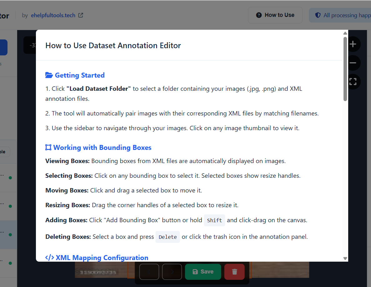 Dataset Annotation Editor & Labeling gallery image