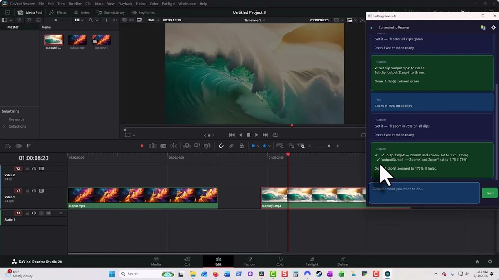 Cutting Room AI (Cry) screenshot 1 (video preview)