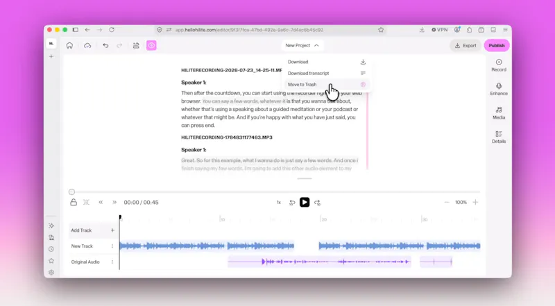 Hilite screenshot 3