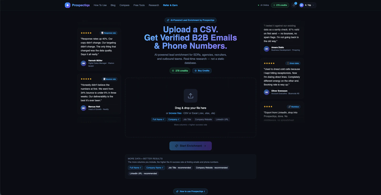 Prospectiqa screenshot 1