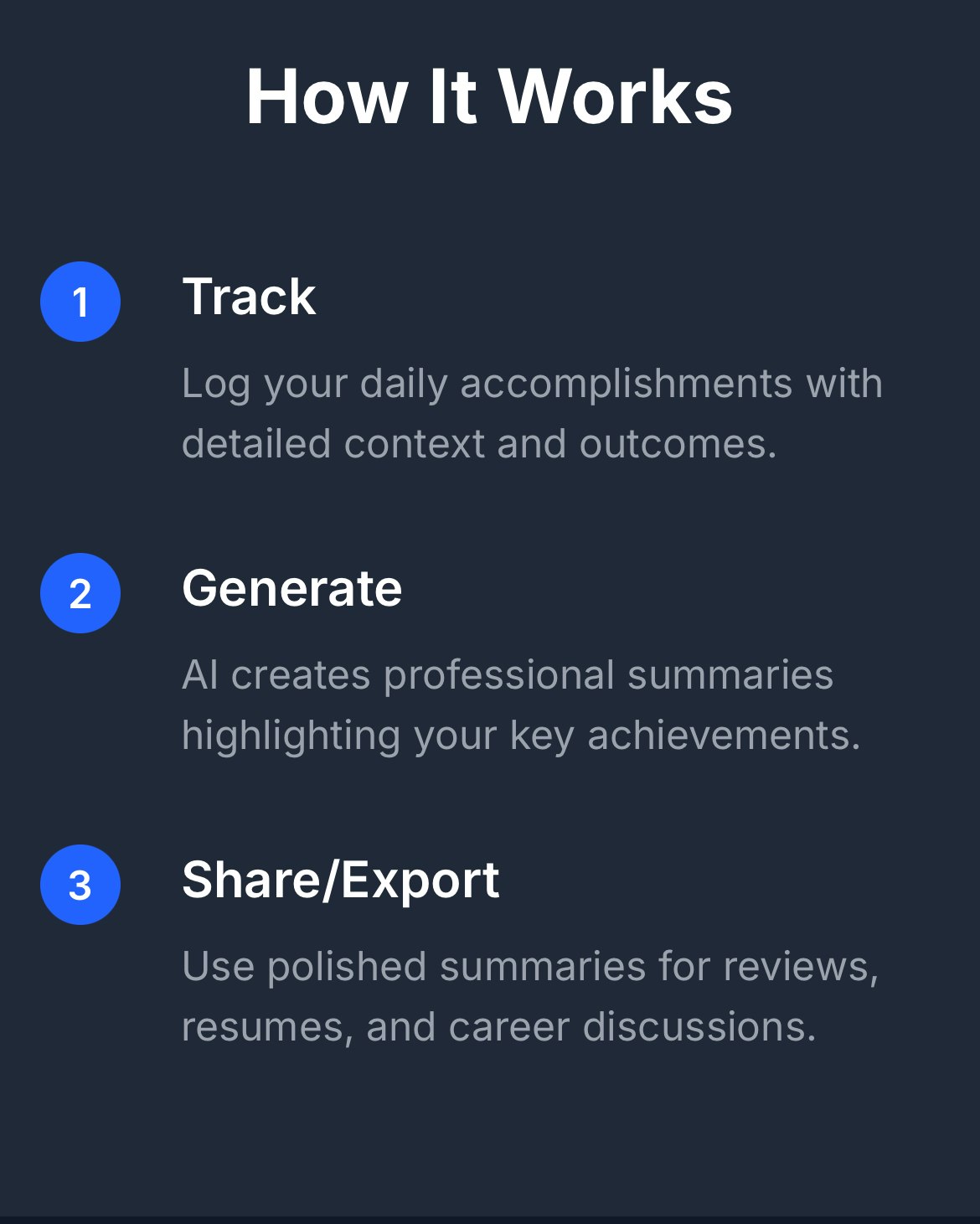 Trackly - Screenshot 5 showing product features and functionality