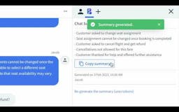 Chat Summary for LiveChat media 1