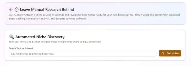 Niche Finder gallery image
