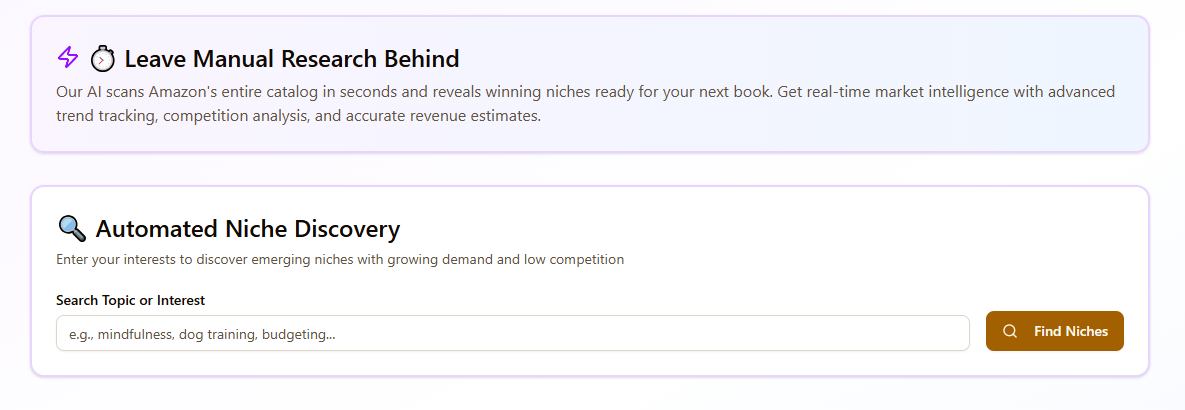 Niche Finder - Screenshot 5 preview