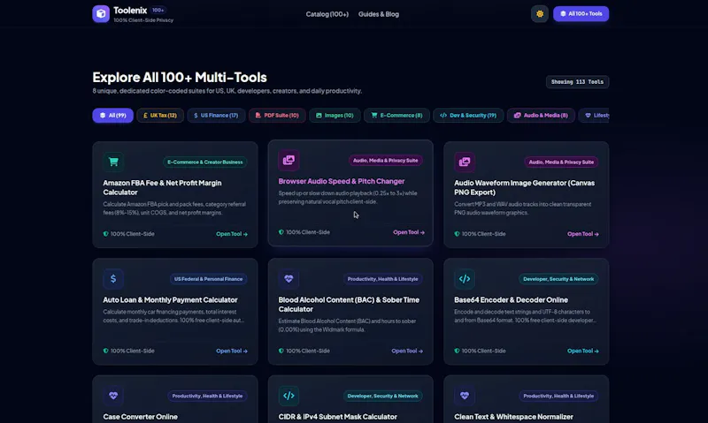 Toolenix screenshot 2