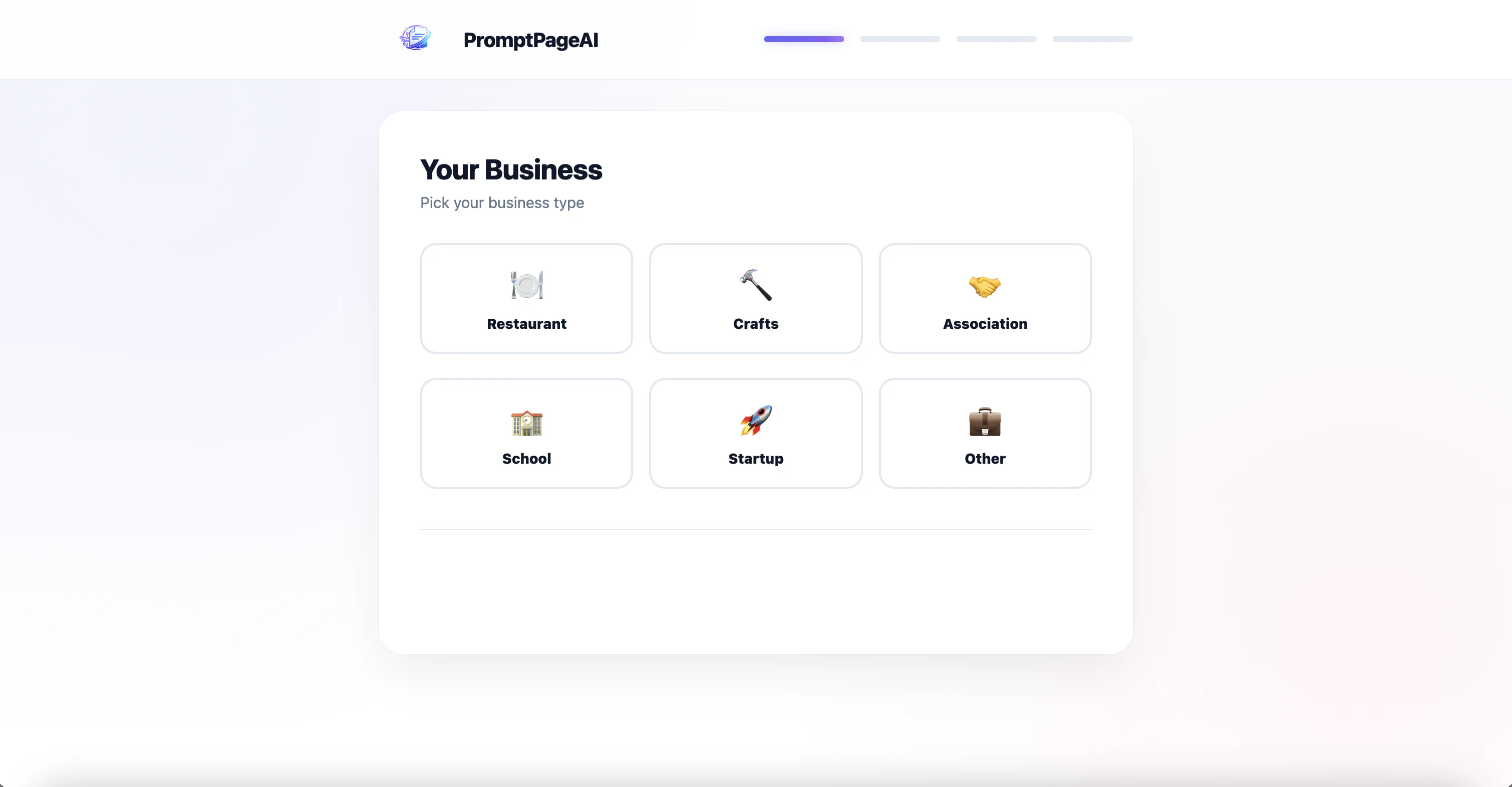 PromptPageAI screenshot 1