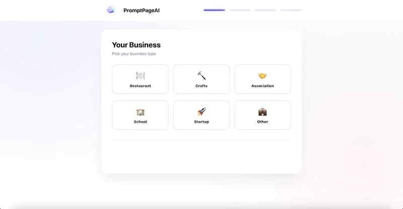 PromptPageAI screenshot 2