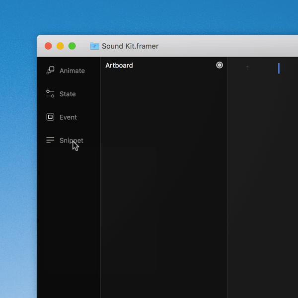 Facebook Sound Kit in Framer Image