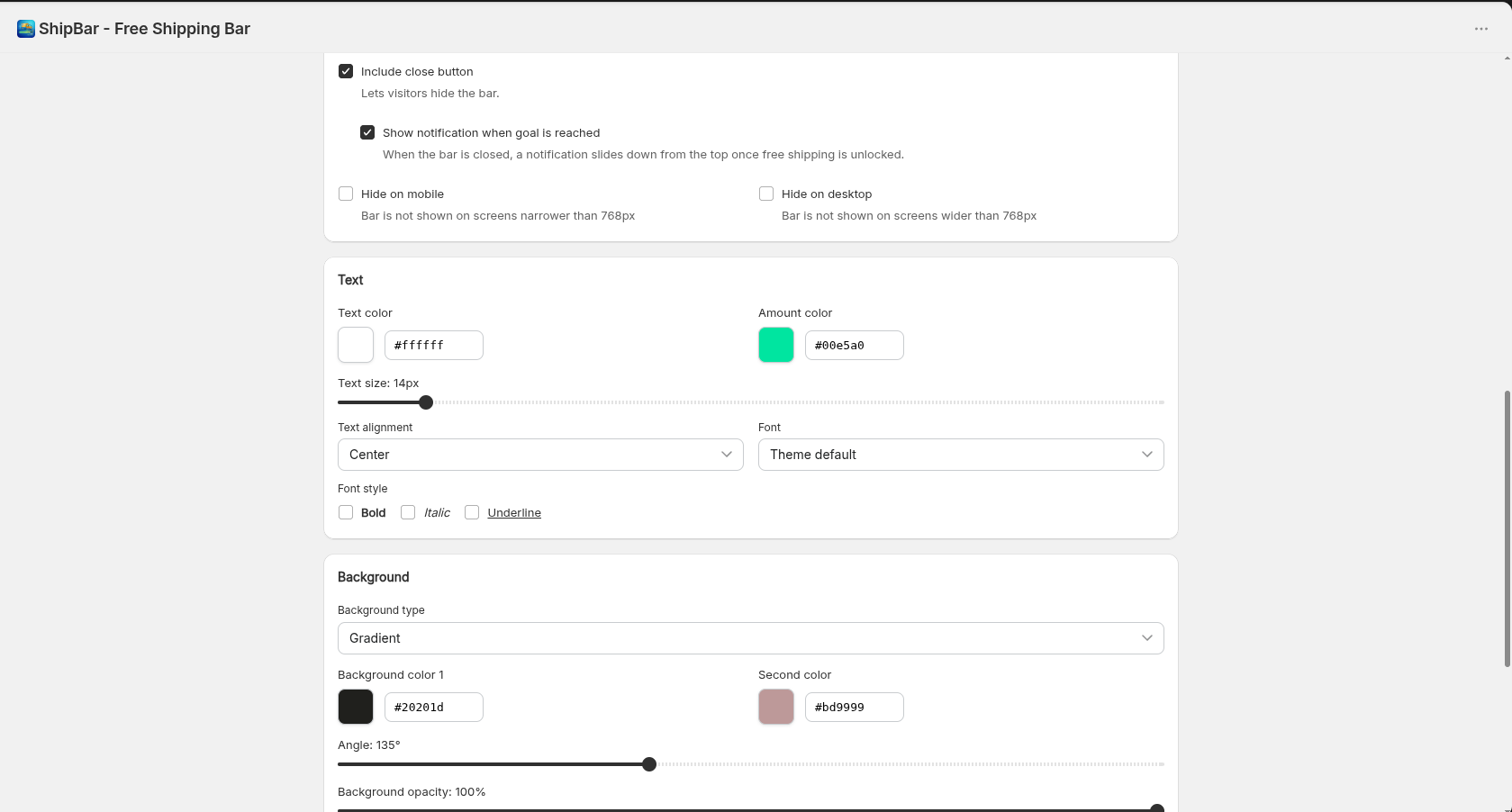 ShipBar gallery image