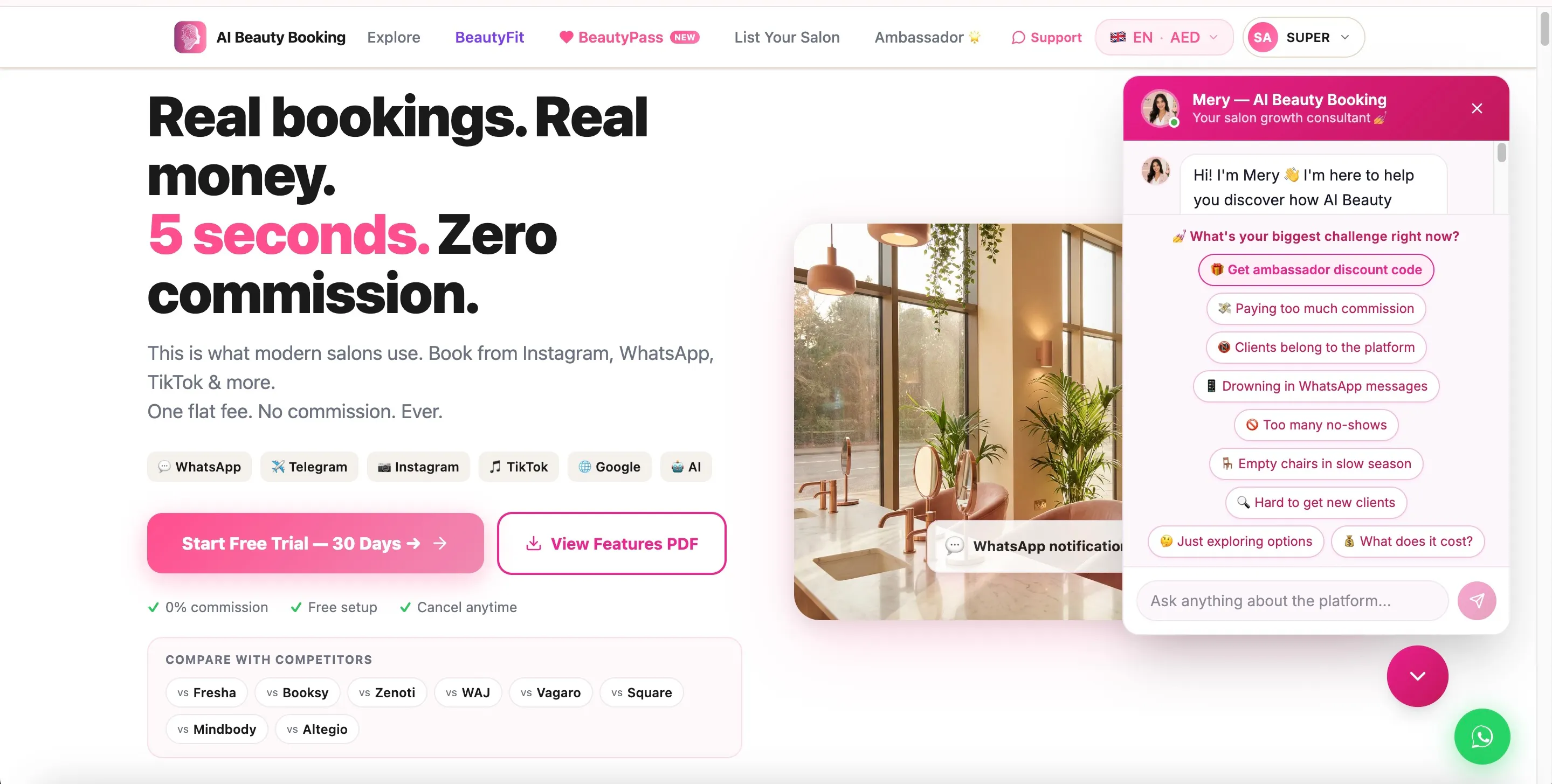 Ai Beauty Booking gallery image
