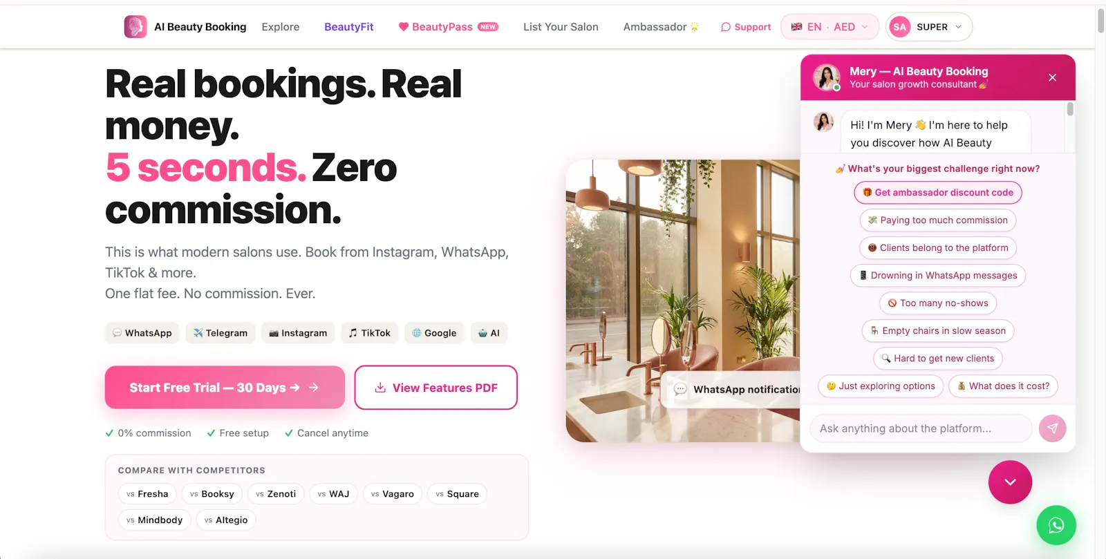 Ai Beauty Booking screenshot 2