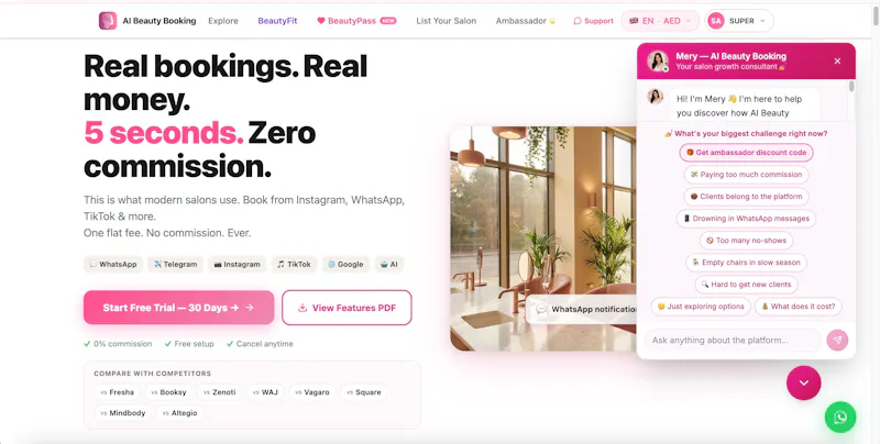 Ai Beauty Booking screenshot 2