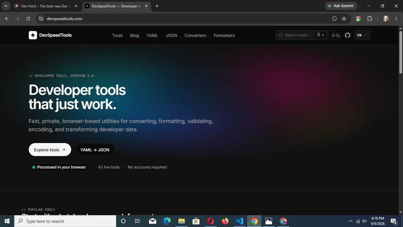 devspeedtools gallery image