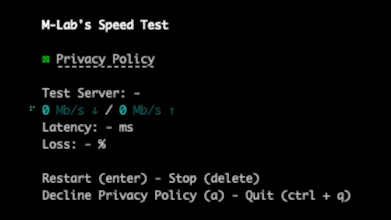 mlab-speed-test gallery image