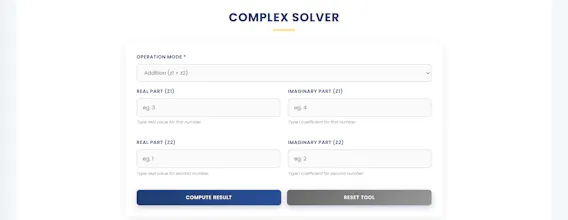 Complex Solver gallery image