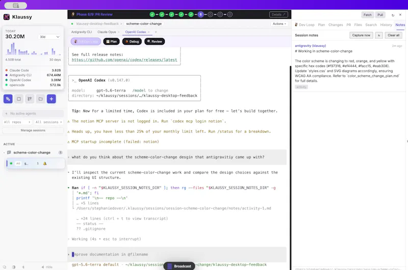 Klaussy Desktop screenshot 5
