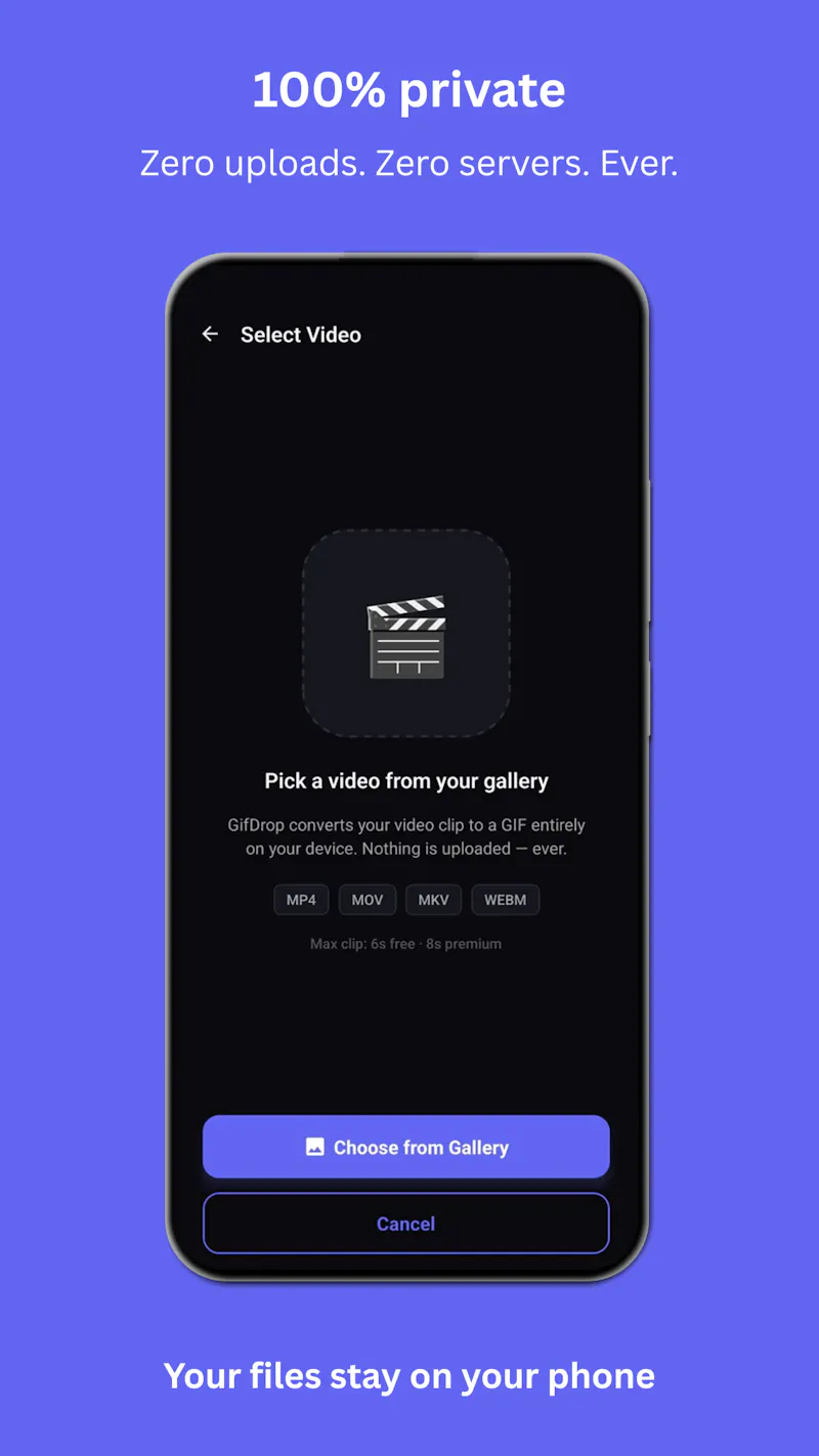 GifDrop: Video to GIF Maker screenshot 4