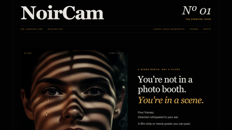 NoirCam  screenshot 2