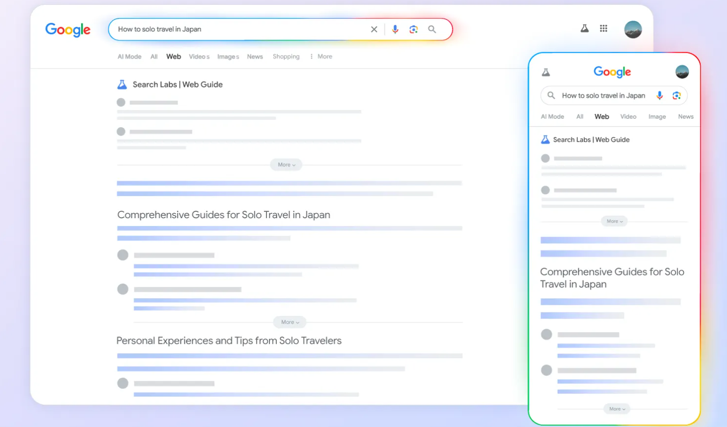 Google Search Web Guide media 2