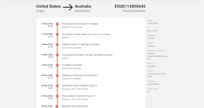 Parcel Tracker gallery image