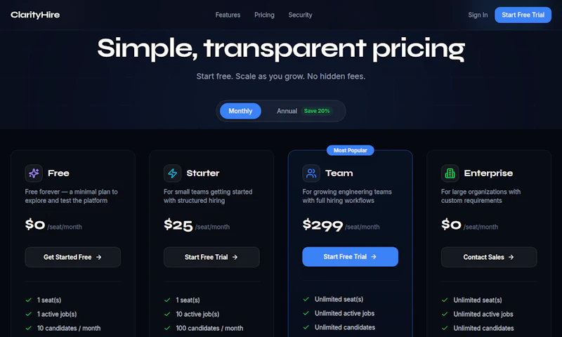 ClarityHire screenshot 9